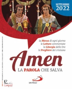 SAN PAOLO EDIZIONI, Amen - La parola che salva. 2022 09 settembre