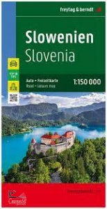 FREYTAG & BERNDT, Slovenia. Carta stradale 1:150.000