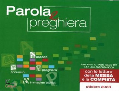 SAN PAOLO EDIZIONI, Parola e preghiera 2023 10 ottobre