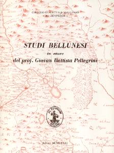 AL ZEMPEDON, STUDI BELLUNESI IN ONORE DEL PROF. G.B.PELLEGRINI