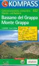 immagine di Carta turistica 1:25.000 n.632 Monte Grappa