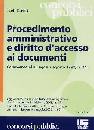 MERIGHI PAOLO, Procediemnto amministrativo e accesso ai documenti