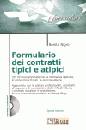 NIGRO BENITO, FORMULARIO DEI CONTRATTI TIPICI E ATIPICI  CD ROM