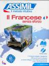 PACK CD AUDIO, Il Francese senza sforzo (libro+4 cd audio)