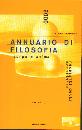 AA.VV., Annuario di filosofia 2000. Corpo e anima