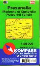KOMPASS, Carta turistica 1:25.000 n.639 Presanella