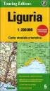 TOURING, Liguria. Carta stradale