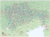 immagine di Carte topografiche 1:25.000 - Quadro d