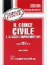 BARTOLINI FRANCESCO, Codice civile e leggi complementari / pocket