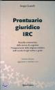 CICATELLI S., Prontuario giuridico IRC