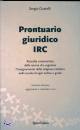 immagine di Prontuario giuridico IRC