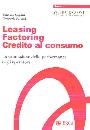 CAPIZZI-FERRARI, Leasing Factoring Credito al consumo