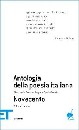 AA.VV., Antologia della poesia italiana. Novecento
