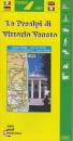 BELLETTI EDITORE, Le prealpi di Vittorio Veneto.Carta e guida V223