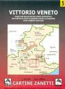 ZANETTI, Vittorio Veneto. Carta 1:30.000
