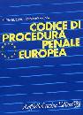 BUZZELLI SILVIA, Codice di procedura penale europea