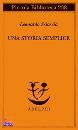 SCIASCIA LEONARDO, Una storia semplice