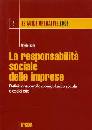 CASOTTI ALFREDO, La responsabilit sociale delle imprese