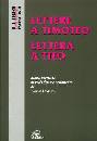 IOVINO PAOLO, Lettere a Timoteo - Lettera a Tito