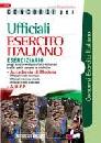 NISSOLINO PATRIZIA, Ufficiali esercito italiano. eserciziario