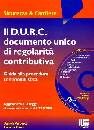 VERDESCA - CARRA, D.U.R.C. Documento unico regolarit contributiva