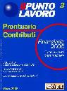 AA.VV., Prontuario contributi. finanziaria 2006