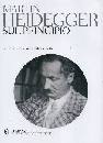 Heidegger, Martin, Sul principio