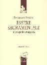 JUNGEL EBERHARD, Essere sacramentale in prospettiva evangelica