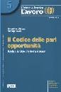 DI BIASE - RAUSEI, Il codice delle pari oppurtinit