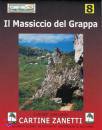 ZANETTI, Il Massiccio del Grappa. Carta 1:30.000 n.8