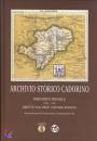 RONZON ANTONIO /ED., Archivio Storico Cadorino. 1898-1903
