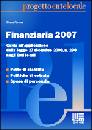 RENNA CINZIA, Finanziaria 2007