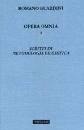 GUARDINI ROMANO, Scritti di metodologia filosofica