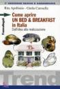 APPOLLONIO RITA, COME APRIRE UN BED&bREAKFAST IN ITALIA