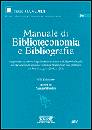SILVESTRO LANDOLFI, Manuale di Biblioteconomia e Bibliografia