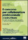 BOTTA /ED  V.E., Concorso per collaboratore professionale istruttor