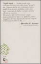ADORNO THEODOR W., I miei sogni
