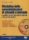 DI STILO ORLANDO R., Disciplina delle somministrazioni alimenti bevande