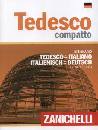 immagine di TEDESCO COMPATTO Dizionario Tedesco Italiano