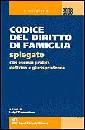 TRAMONTANO LUIGI, Codice del diritto di famiglia spiegato