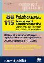 COTRUVO GIUSEPPE, 80 collaboratori amm.115 assistenti amministrativi
