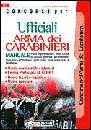 NISSOLINO PATRIZIA, Ufficiali arma dei carabinieri - Manuale -