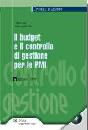 ALOI FELICE, Il budget e il controllo di gestione per le PMI