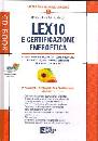 ALBERTI - MAZZON, Lex 10 certificazione energetica