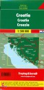 AAVV, Croazia. Carta stradale 1:500.000