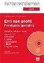 DE STEFANIS, enti non profit. prontuario operativo - con cd rom