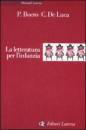 BOERO DE LUCA, La letteratura per l