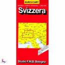 EURO CART, Svizzera  carta stradale 1:300.000