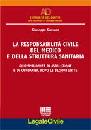 CASSANO GIUSEPPE, La responsabilit civile del medico e struttura