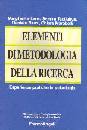 AA.VV., Elementi di metodologia della ricerca